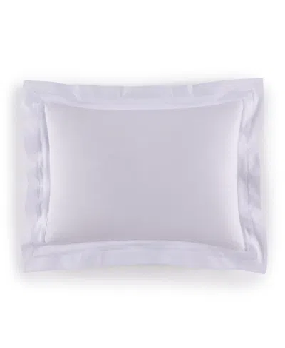 Sferra Estate Woven Cotton Boudoir Sham, 12" X 16" In White,white