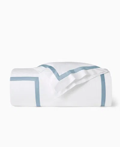Sferra Estate Woven Cotton Duvet Cover, Full/queen In White