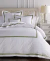 Sferra Estate Woven Cotton Duvet Cover, Twin In White,willow