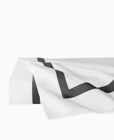 Sferra Estate Woven Cotton Flat Sheet, Full/queen In White