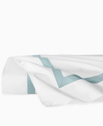 Sferra Estate Woven Cotton Flat Sheet, King In White