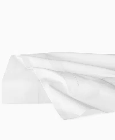 Sferra Estate Woven Cotton Flat Sheet, Twin In White