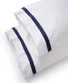 Sferra Estate Woven Cotton Pillowcase Pair, King In White