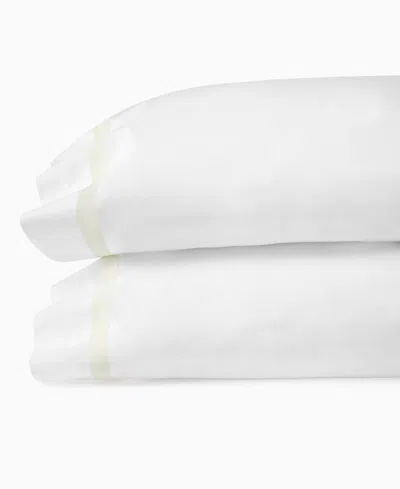 Sferra Estate Woven Cotton Pillowcase Pair, Standard In Multi