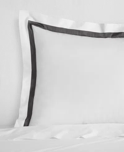 Sferra Estate Woven Cotton Sham, Standard In White