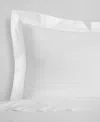 Sferra Estate Woven Cotton Sham, Standard In White,white
