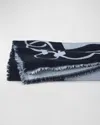 Sferra Eterna Decorative Throw, 51" X 71" In Blue