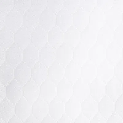 Sferra Favo Coverlet, Full/queen In White