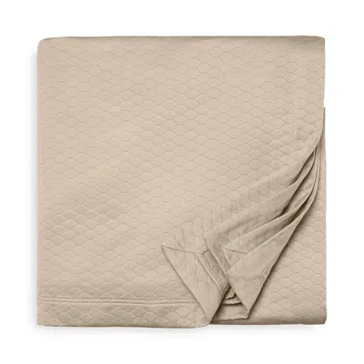 Sferra Favo Coverlet, King In Latte