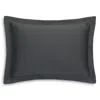 Sferra Favo King Sham In Charcoal