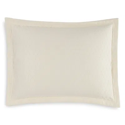 Sferra Favo King Sham In Ivory