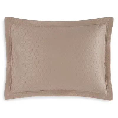 Sferra Favo Standard Sham In Latte