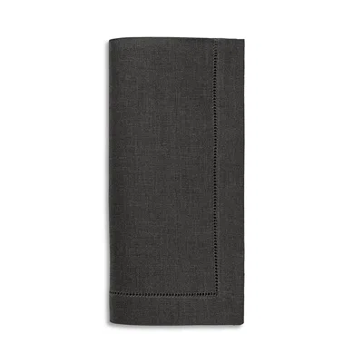 Sferra Linen Festival Napkins 4-piece Set In Black