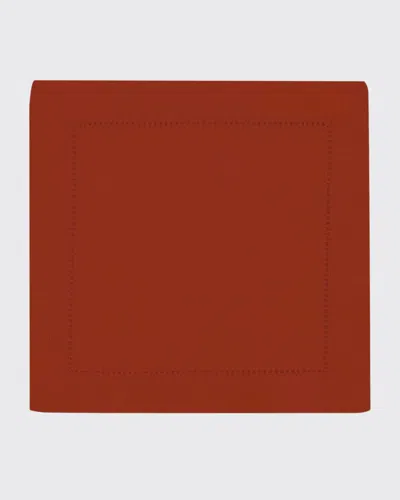 Sferra Festival Cocktail Napkins, Set Of 6 In Cinnabar