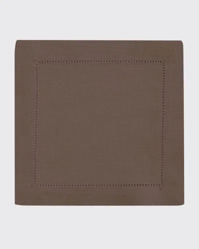 Sferra Festival Cocktail Napkins, Set Of 6 In Pewter