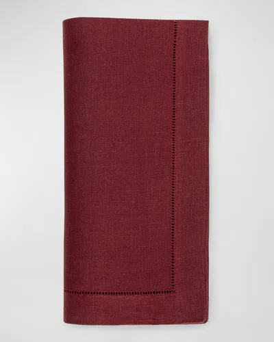 Sferra Festival Dinner Napkins In Burgundy