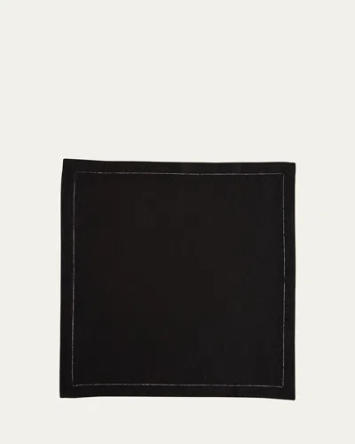 Sferra Festival Dinner Napkins, Set Of 4 In Black
