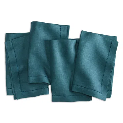 Sferra Festival Dinner Napkins, Set Of 4 In Peacock