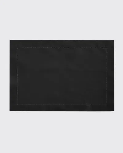 Sferra Festival Placemats, Set Of 4 In Black