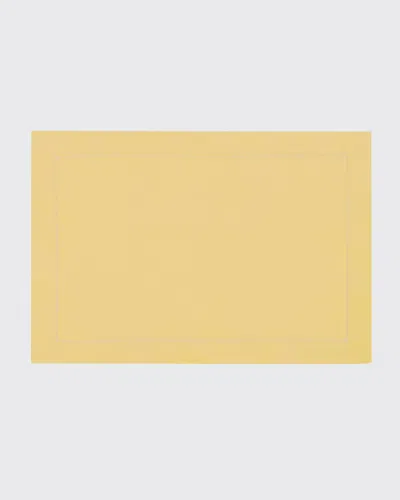 Sferra Festival Placemats, Set Of 4 In Butter
