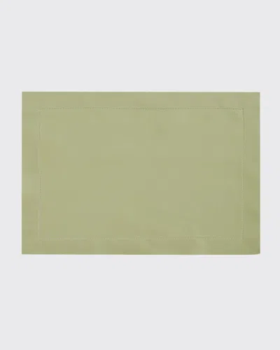 Sferra Festival Placemats, Set Of 4 In Sage