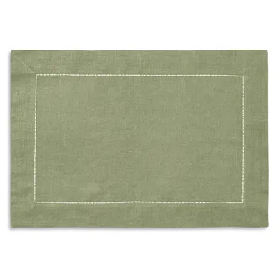 Sferra Festival 4-piece Linen Placemat Set In Sage