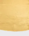 Sferra Festival Round Tablecloth, 90"dia In Butter