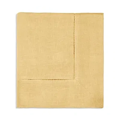 Sferra Festival Square Hemstitched Tablecloth, 66 X 66 In Butter
