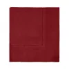 Sferra Festival Square Hemstitched Tablecloth, 66 X 66 In Cinnabar