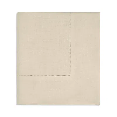 Sferra Festival Square Hemstitched Tablecloth, 66 X 66 In Oyster