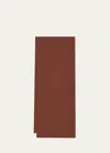 Sferra Festival Table Runner, 15" X 108" In Chocolate