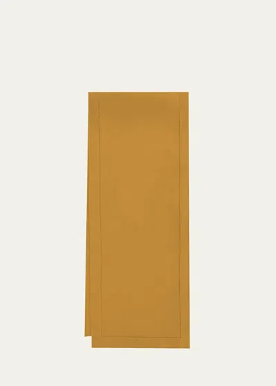 Sferra Festival Table Runner, 15" X 108" In Curry