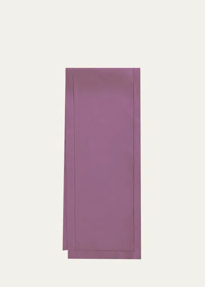 Sferra Festival Table Runner, 15" X 108" In Lilac