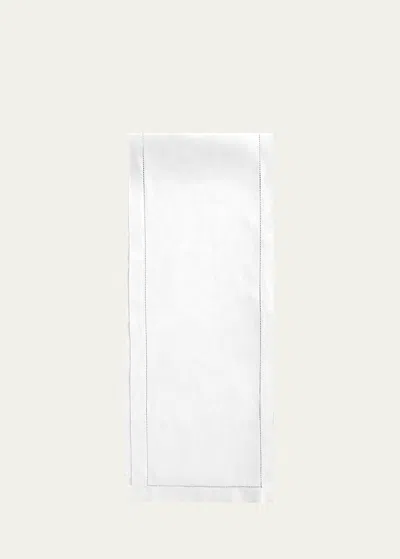 Sferra Festival Table Runner, 15" X 108" In White
