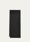 Sferra Festival Table Runner, 15" X 90" In Black