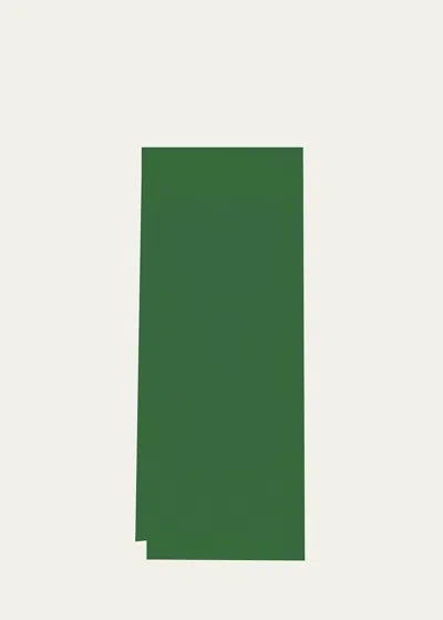 Sferra Festival Table Runner, 15" X 90" In Emerald