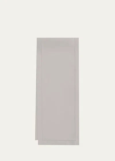 Sferra Festival Table Runner, 15" X 90" In Grey