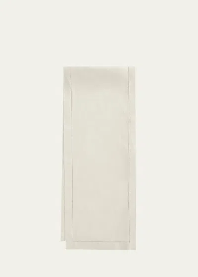 Sferra Festival Table Runner, 15" X 90" In Oyster