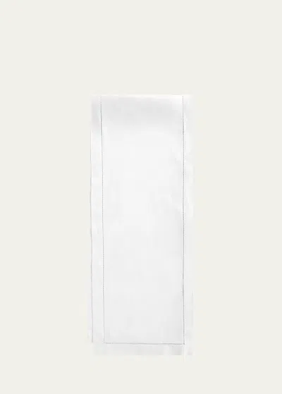 Sferra Festival Table Runner, 15" X 90" In White