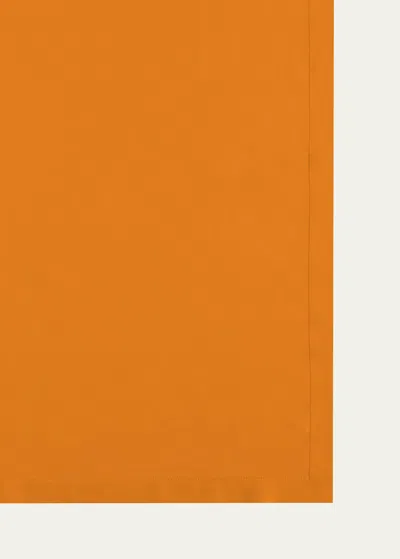 Sferra Festival Tablecloth, 66" X 106" In Tangerine