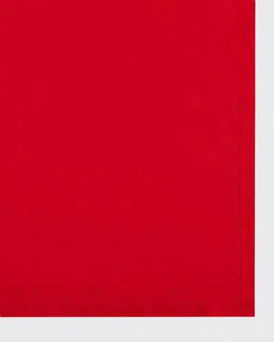 Sferra Festival Tablecloth, 66" X 140" In Red