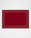Sferra Filetto Placemats, Set Of 4 In Red/gold