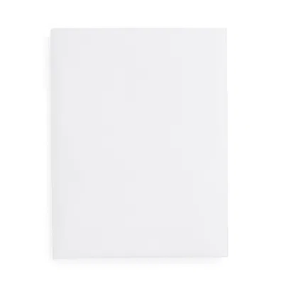Sferra Finna Fitted Sheet, Twin In White