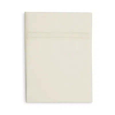 Sferra Finna Flat Sheet, Twin In Ivory