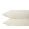 Sferra Finna King Pillowcase, Pair In Ivory