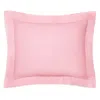 Sferra Fiona Cotton Sateen Boudoir Sham In Carnation