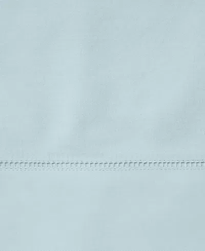 Sferra Fiona Cotton Flat Sheet, Twin In Blue