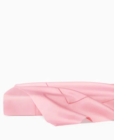 Sferra Fiona Cotton Flat Sheet, Twin In Pink