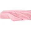 Sferra Fiona Cotton Sateen Flat Sheet In Carnation