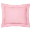 Sferra Fiona Cotton Sateen Continental Sham In Carnation